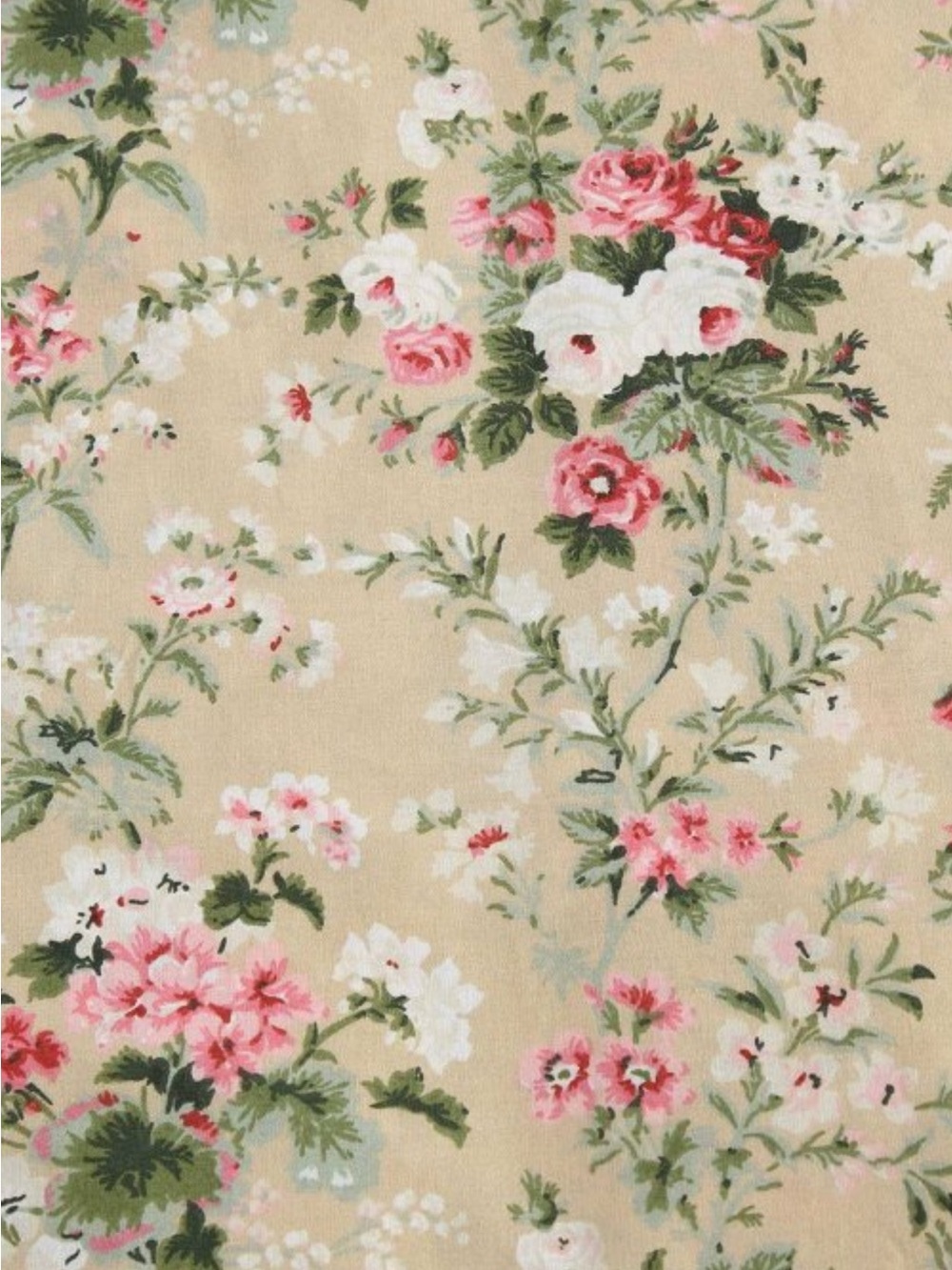 Laura Ashley QUEEN ~ Serene Dream ~ 100% Percale Cotton  Floral Sheet Set - Picture 4 of 16